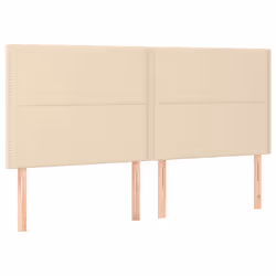 VidaXL 3116219, Crema, Poliestere, Legno, 2000 mm, 118 cm, 128 cm, 50 mm