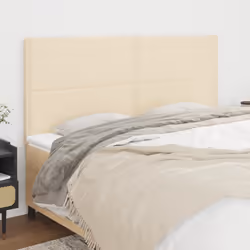 VidaXL 3116219 testiera e pedana Crema