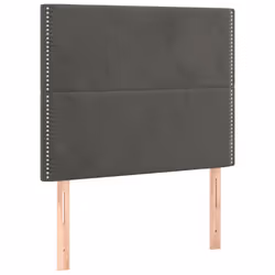 VidaXL 3116223, Grigio scuro, Poliestere, Legno, 800 mm, 118 cm, 128 cm, 50 mm