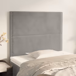 VidaXL 3116228 testiera e pedana Grigio chiaro