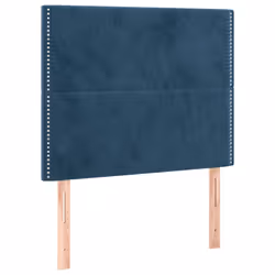 VidaXL 3116232, Blu scuro, Poliestere, Legno, 900 mm, 118 cm, 128 cm, 50 mm