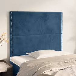 VidaXL 3116232 testiera e pedana Blu scuro