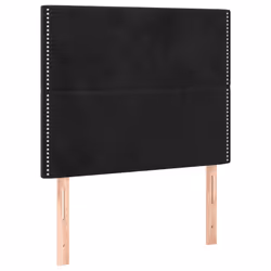 VidaXL 3116236, Nero, Poliestere, Legno, 1000 mm, 118 cm, 128 cm, 50 mm