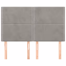VidaXL 3116240 testiera e pedana Grigio chiaro