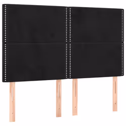 VidaXL 3116242, Nero, Poliestere, Legno, 1440 mm, 118 cm, 128 cm, 50 mm
