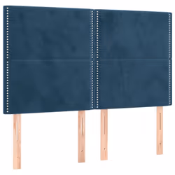 VidaXL 3116250, Blu scuro, Poliestere, Legno, 1600 mm, 118 cm, 128 cm, 50 mm