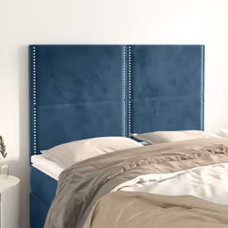 VidaXL 3116250 testiera e pedana Blu scuro
