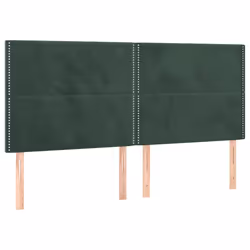 VidaXL 3116255, Verde scuro, Poliestere, Legno, 1800 mm, 118 cm, 128 cm, 50 mm