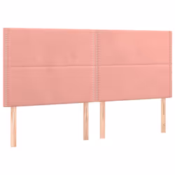 VidaXL 3116257, Rosa, Poliestere, Legno, 1800 mm, 118 cm, 128 cm, 50 mm