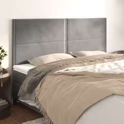 VidaXL 3116258 testiera e pedana Grigio chiaro