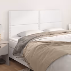 VidaXL 3116295 testiera e pedana Bianco