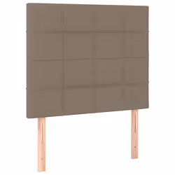 Testiera 2 pz Tortora 80x5x78/88 cm in Tessutocod mxl 121536 - Vista aggiuntiva 2