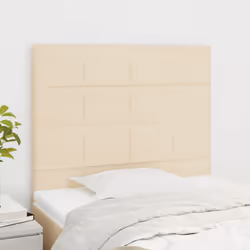 VidaXL 3116327 testiera e pedana Crema