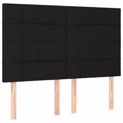 VidaXL 3116332, Nero, Poliestere, Legno, 1440 mm, 118 cm, 128 cm, 50 mm