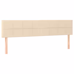 VidaXL 3116343, Crema, Poliestere, Legno, 1600 mm, 118 cm, 128 cm, 50 mm