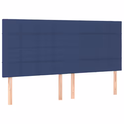 VidaXL 3116352, Blu, Poliestere, Legno, 1800 mm, 118 cm, 128 cm, 50 mm