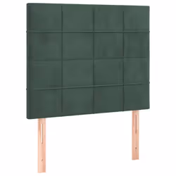 VidaXL 3116365, Verde scuro, Poliestere, Legno, 800 mm, 118 cm, 128 cm, 50 mm
