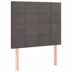 VidaXL 3116375, Grigio scuro, Poliestere, Legno, 1000 mm, 118 cm, 128 cm, 50 mm