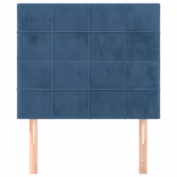 VidaXL 3116378 testiera e pedana Blu scuro