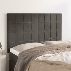 VidaXL 3116381 testiera e pedana Grigio scuro