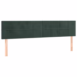 VidaXL 3116401, Verde scuro, Poliestere, Legno, 2000 mm, 118 cm, 128 cm, 50 mm