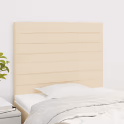 VidaXL 3116459 testiera e pedana Crema