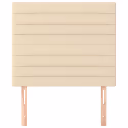 VidaXL 3116459 testiera e pedana Crema