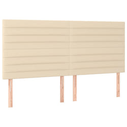 VidaXL 3116491 testiera e pedana Crema