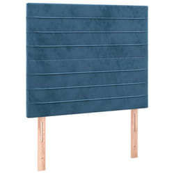 VidaXL 3116512 testiera e pedana Blu scuro