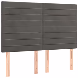 VidaXL 3116521, Grigio scuro, Poliestere, Legno, 1440 mm, 118 cm, 128 cm, 50 mm
