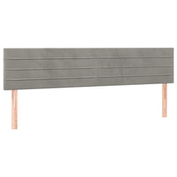 VidaXL 3116538 testiera e pedana Grigio chiaro