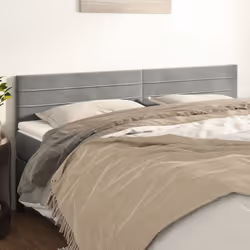 VidaXL 3116538 testiera e pedana Grigio chiaro