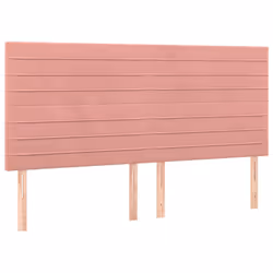 VidaXL 3116543, Rosa, Poliestere, Legno, 2000 mm, 118 cm, 128 cm, 50 mm