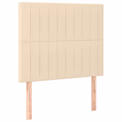 VidaXL 3116549, Crema, Poliestere, Legno, 800 mm, 118 cm, 128 cm, 50 mm