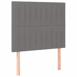 VidaXL 3116561, Grigio scuro, Poliestere, Legno, 1000 mm, 118 cm, 128 cm, 50 mm