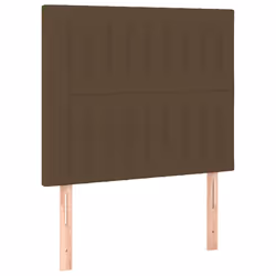 VidaXL 3116563, Marrone scuro, Poliestere, Legno, 1000 mm, 118 cm, 128 cm, 50 mm