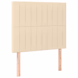 VidaXL 3116565, Crema, Poliestere, Legno, 1000 mm, 118 cm, 128 cm, 50 mm