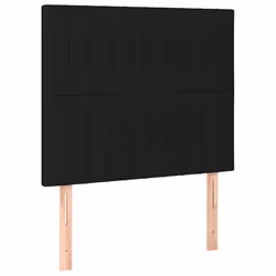 VidaXL 3116570, Nero, Poliestere, Legno, 1440 mm, 118 cm, 128 cm, 50 mm