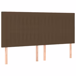 VidaXL 3116579, Marrone scuro, Poliestere, Legno, 1600 mm, 118 cm, 128 cm, 50 mm