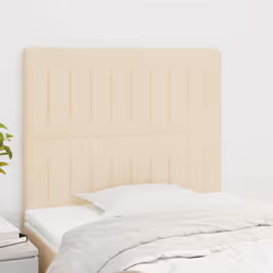 VidaXL 3116589 testiera e pedana Crema