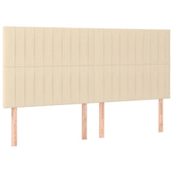 VidaXL 3116597 testiera e pedana Crema