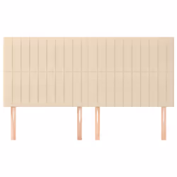 VidaXL 3116597 testiera e pedana Crema