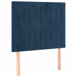 VidaXL 3116604, Blu scuro, Poliestere, Legno, 800 mm, 118 cm, 128 cm, 50 mm