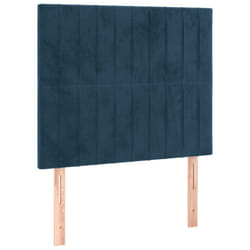 VidaXL 3116604 testiera e pedana Blu scuro
