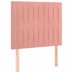 VidaXL 3116605, Rosa, Poliestere, Legno, 800 mm, 118 cm, 128 cm, 50 mm