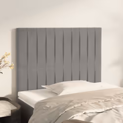 VidaXL 3116606 testiera e pedana Grigio chiaro