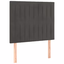 VidaXL 3116613, Grigio scuro, Poliestere, Legno, 1000 mm, 118 cm, 128 cm, 50 mm