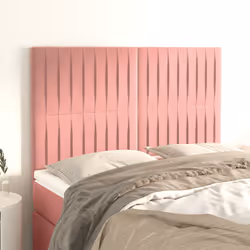 VidaXL 3116623 testiera e pedana Rosa