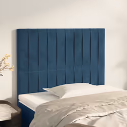 VidaXL 3116628 testiera e pedana Blu scuro - Vista aggiuntiva 2