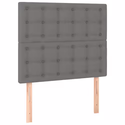 VidaXL 3116741, Grigio scuro, Poliestere, Legno, 800 mm, 118 cm, 128 cm, 50 mm